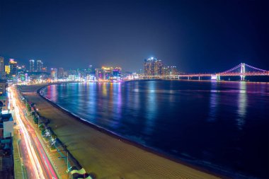 Gwangalli Beach Busan, Güney Kore