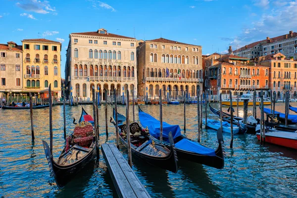 Большой канал в Венеции, — стоковое фото