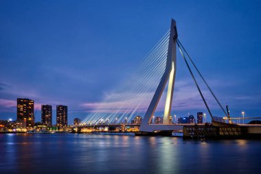 Erasmus Köprüsü, Rotterdam, Hollanda