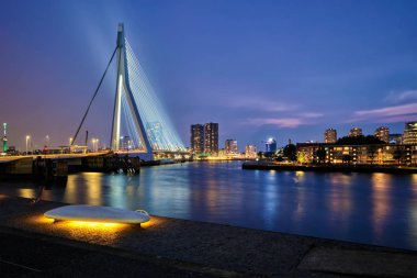 Erasmus Köprüsü, Rotterdam, Hollanda
