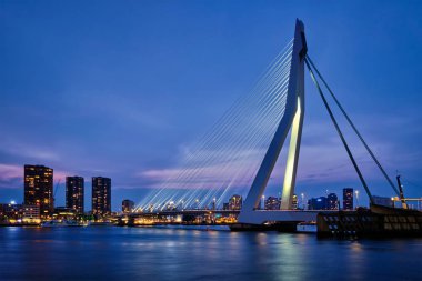 Erasmus Köprüsü, Rotterdam, Hollanda