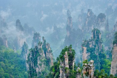 Zhangjiajie Dağları, Çin