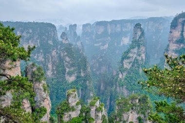 Zhangjiajie Dağları, Çin