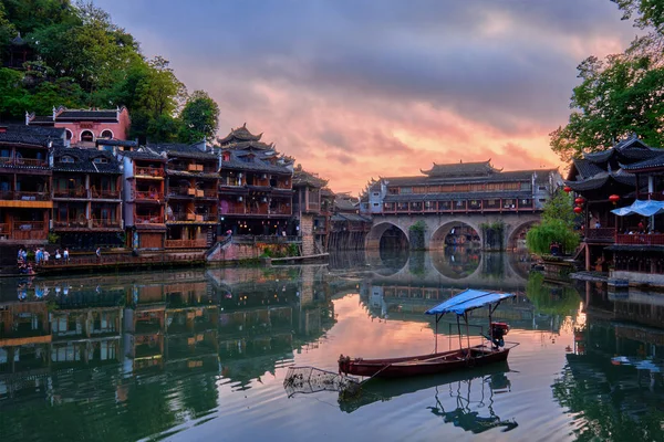 Feng Huang Ancient Town Phoenix Ancient Town , China — Stock Photo, Image