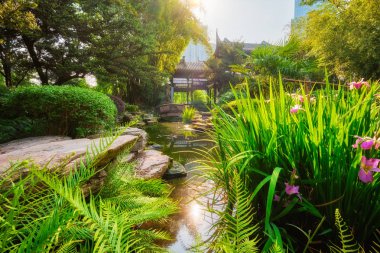 Wangjianglou park. Chengdu, Sichuan, Çin