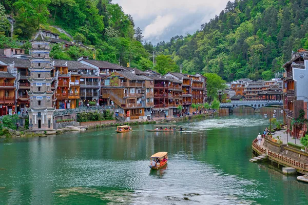 Feng Huang Ancient Town Phoenix Ancient Town, Cina — Foto Stock