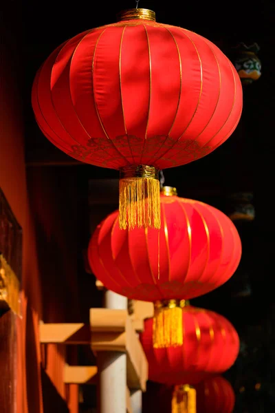 Традиційні китайські ліхтарики — стокове фото