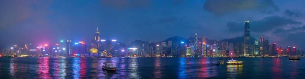 Hong Kong panorama. Hong Kong, Čína — Stock fotografie