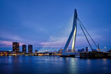 Erasmus Köprüsü, Rotterdam, Hollanda