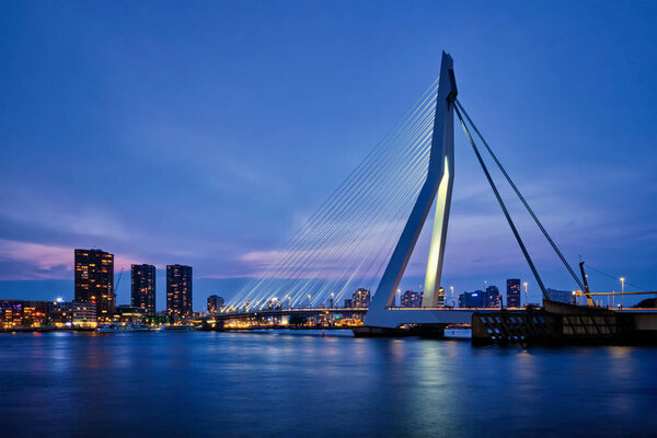 Erasmus Bridge, Rotterdam, Netherlands