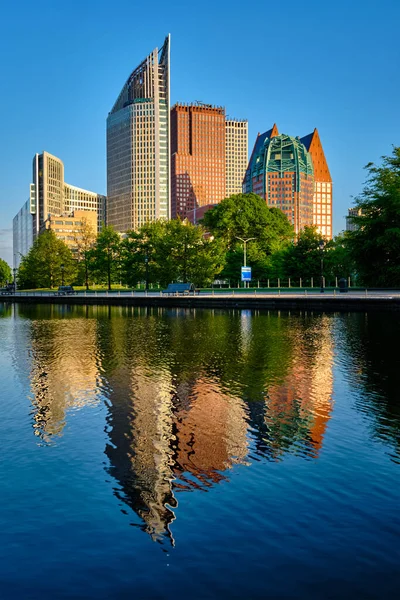 Skyscrapers in The Гаага, Нідерланди — стокове фото