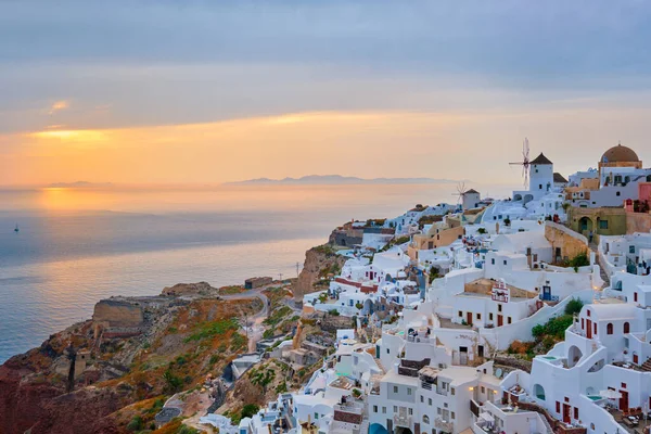 그리스,오이아에 있는 유명 한 그리스 관광 목적지 — 스톡 사진