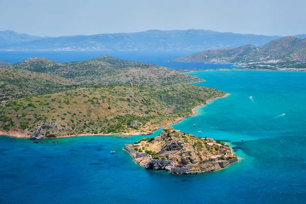 Island of Spinalonga, Crete, Greece — Stock Photo, Image