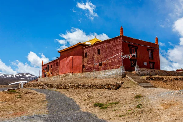 Buddyjski klasztor Tangyud Gompa w dolinie Spiti, Himachal Pradesh, Indie — Zdjęcie stockowe