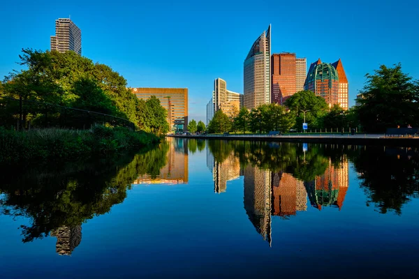 Skyscrapers in The Гаага, Нідерланди — стокове фото