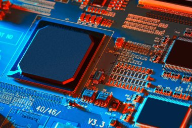 Elektronik devre kartı kapanıyor.