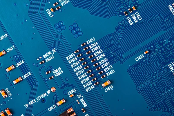 Electronic Circuit Board Close — Stock Photo, Image