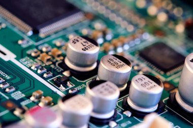 Bilgisayar devre donanımelektronik makine bileşeni kavram teknolojisi elektronik devre kartı parçası