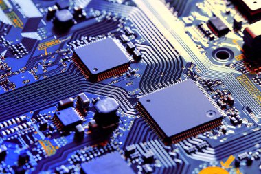 Bilgisayar devre donanımelektronik makine bileşeni kavram teknolojisi elektronik devre kartı parçası