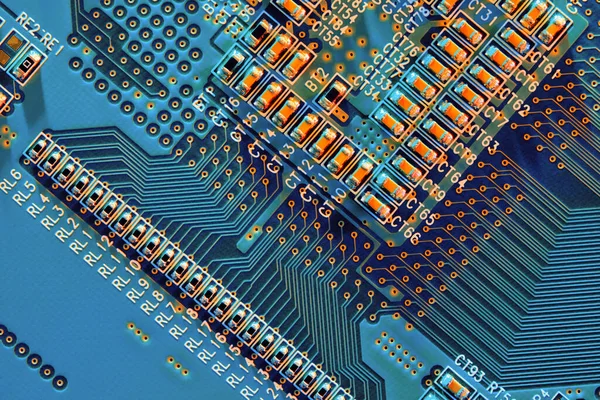 Carte Circuit Électronique Faisant Partie Technologie Concept Composant Machine Électronique — Photo