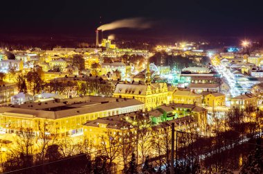 küçük İsveç şehir görünümünü