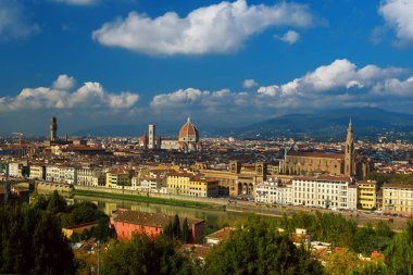 Floransa görünümü yukarıdaki