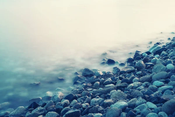 Havsstrand och vågor — Stockfoto