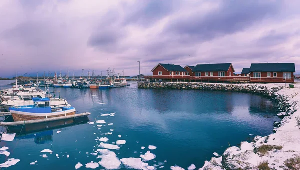 Hiver Norvège paysage — Photo