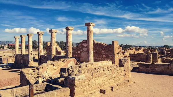Ruines anciennes près de Pathos — Photo
