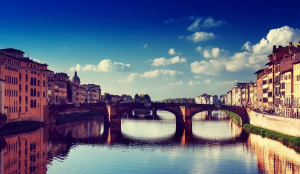 Ponte Vecchio ve Florencii — Stock fotografie