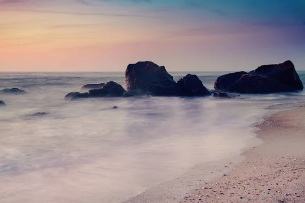 Soluppgång vid havet — Stockfoto