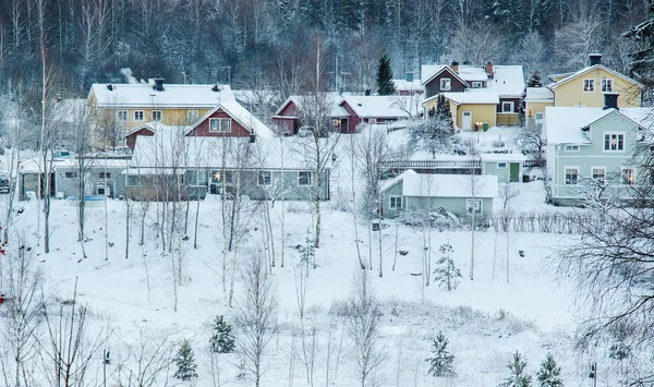 Invierno ciudad norte —  Fotos de Stock