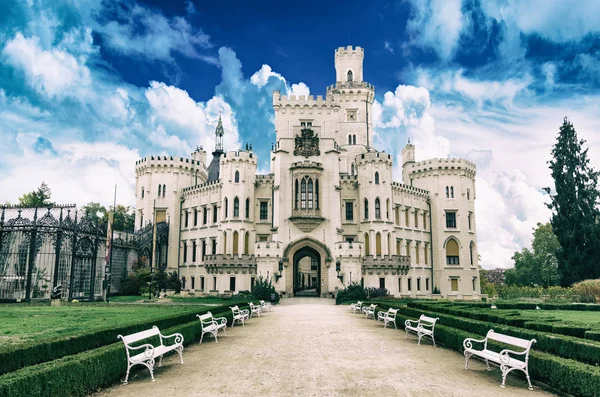 Slavný český hrad — Stock fotografie