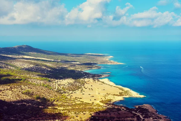 Cyprus coast view — Stock Photo, Image