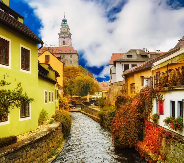 Cesky Krumlov stad — Stockfoto