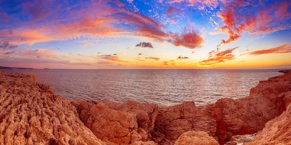 Tramonto in mare — Foto Stock