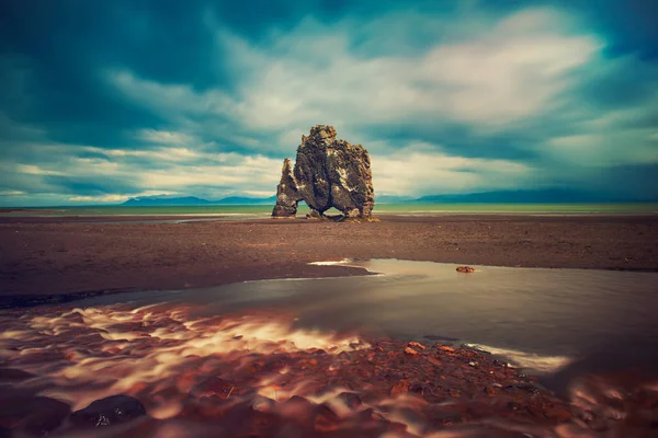 Hvitserkur rock in Iceland — Stock Photo, Image