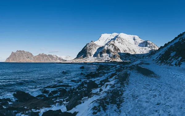 Vinter Norge hav — Stockfoto