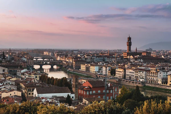 Gün batımında Florence View — Stok fotoğraf