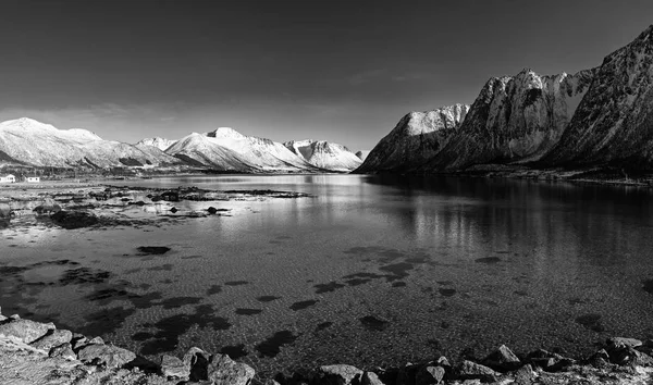 Inverno Norvegia lago — Foto Stock