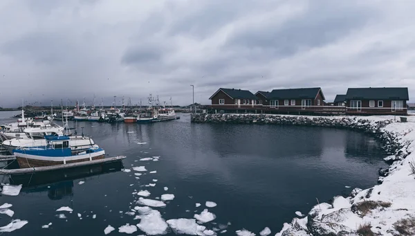 Hiver Norvège paysage — Photo