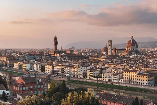 Gün batımında Florence View — Stok fotoğraf