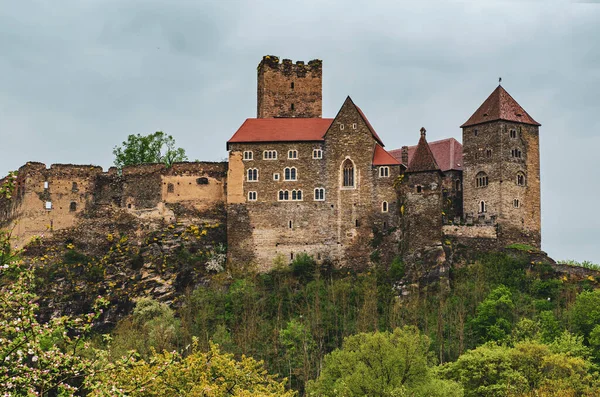 Zamek Hardegg w Austrii — Zdjęcie stockowe