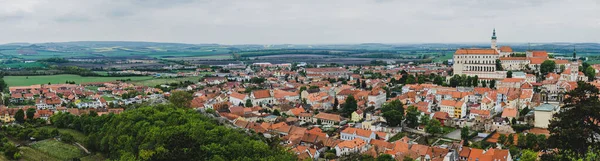 Mikulov видом на місто — стокове фото