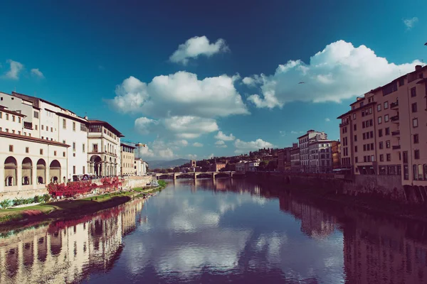 Ponte Vecchio ve Florencii — Stock fotografie