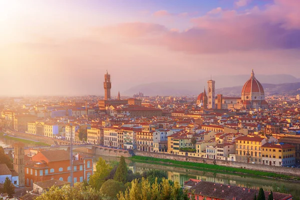 Gün batımında Florence View — Stok fotoğraf