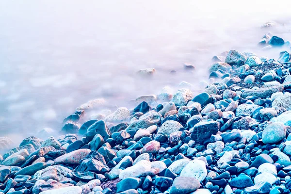 Havsstrand och vågor — Stockfoto