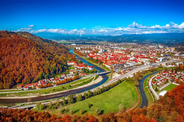 Miasto Celje, Słowenia — Zdjęcie stockowe
