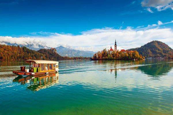 Lake Bled, Slovinsko — Stock fotografie