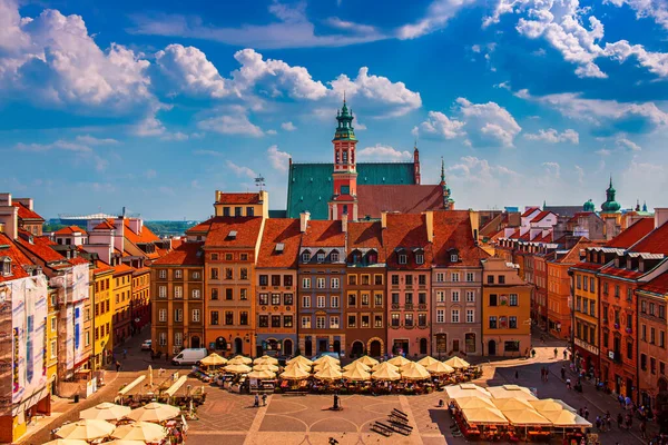 Place du marché à Varsovie — Photo